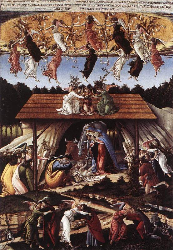 BOTTICELLI, Sandro Mystical Nativity fg